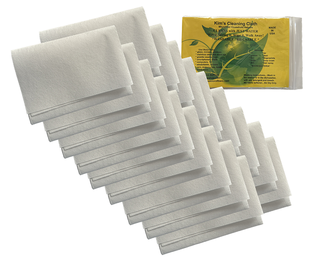 Kim’s Cleaning Cloths — 18 pack